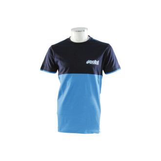 T-Shirt Polini EVO Herren navy-lichtblauw Maat L