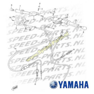 Handvat links - Yamaha TZR
