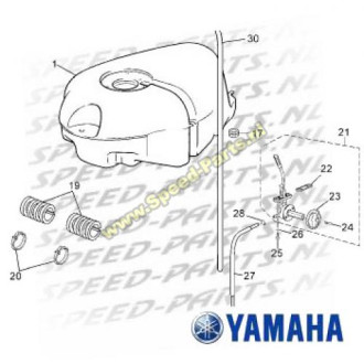 Benzinekraan - Yamaha TZR