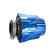 Luchtfilter Polini Blue Air Box 37mm recht blauw-schwarz