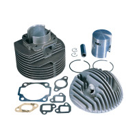 Cilinderkit Polini Grauguss Dual-Einlass 130cc 57mm voor Vespa 125 ETS, PK, Primavera 2T, Primavera ET3 2T, XL