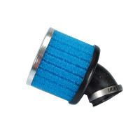 Luchtfilter Polini Special Air Box Filter 36mm 30° blauw