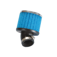 Luchtfilter Polini Special Air Box Filter 39mm 30° blauw