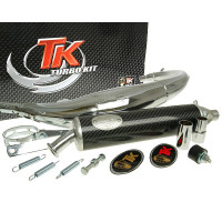 Uitlaat Turbo Kit Road RQ Chroom voor Yamaha TZR 50 alle Modelle