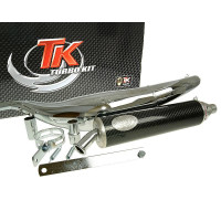 Uitlaat Turbo Kit Road RQ Chroom voor Aprilia RS50 (00-05)
