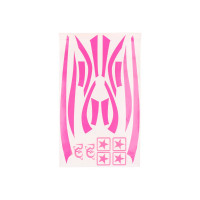 Stickerset R&D roze voor Piaggio Zip 50 2T SP LC 96-99