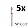 Diamantfreesjes - 1.6mm - SPFO30F (5 stuks)