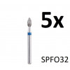 Diamantfreesjes - 1.6mm - SPFO32 (5 stuks)